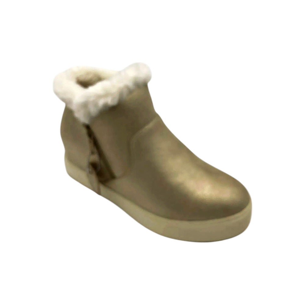 Urban Sport Women's Karlee Weather Resistant Wedge Bootie Gold - Medium